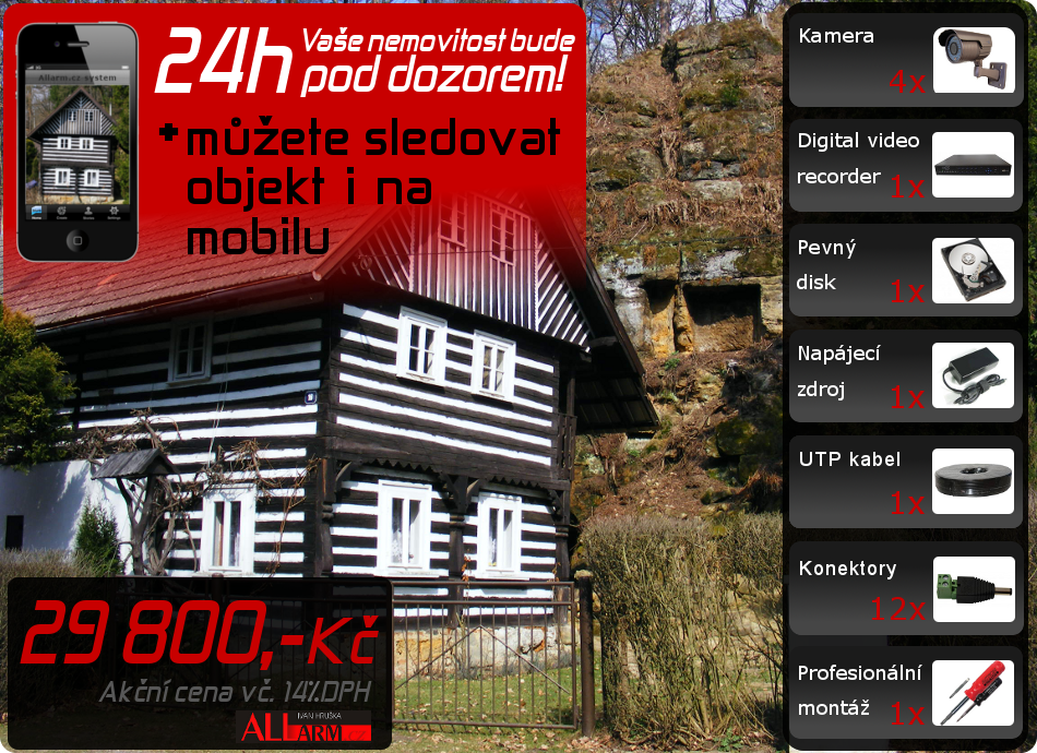 Akční nabídka - Allarm.cz - Kamerové systémy - EZS 